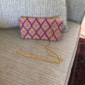 Shiraleah Evening bag pink and gold